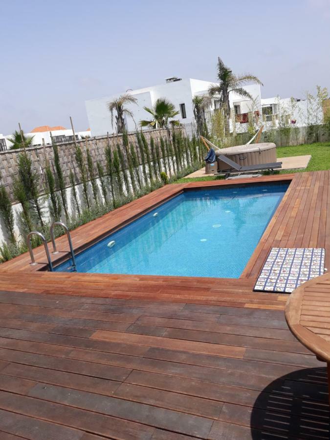 Superbe Villa Avec Piscine Plages Des Nations Rabat Exterior foto